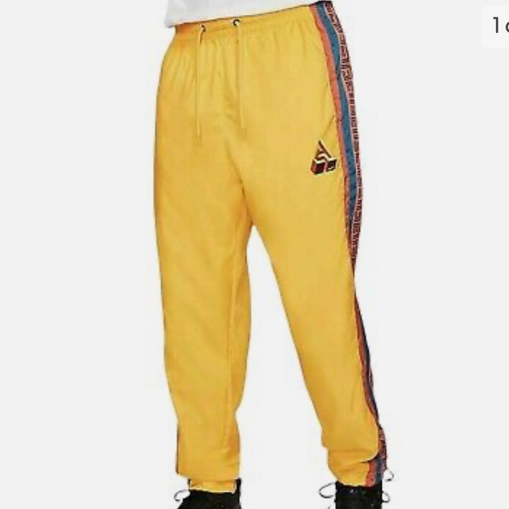 Nike Giannis Antetokounmpo Greek Freak Basketball Pants CK6274-739 Mens size med